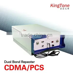 Kingtone Band Selective Repeater 850 1900MHz 10km Woreless Repeater Booster GSM PCS Dual Band Cell Phone Signal Booster 850/1900 thumbnail-4