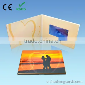 Wedding Invitation Video Greeting Card/lcd Video Brochure Card thumbnail-5