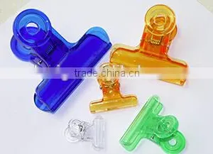Hot Selling Stationery Plastic Binder Clips for Promotion thumbnail-2