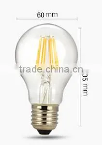 4W 6W 8W E26 E27 B22 Dimmable Led Filament Bulb Light With TUV CE ROHS UL thumbnail-3