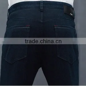 2016 Mens Windproof Winter Business Jeans Pant thumbnail-6