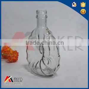 Wholesale 250ml Classic Flower Shape Rome Wine Glass Bottle thumbnail-2
