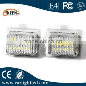 DC12V-30V ABS Materials Led License Plate Light Bolts Led License Plate Lamp Truck for B Enz thumbnail-2