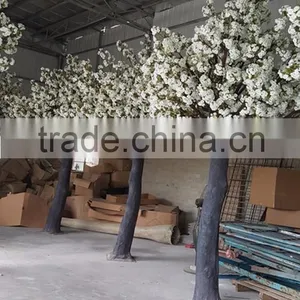 Cheap Price Factory Direct Sale Artificial White Cherry Blossom Tree for Wedding Decoration With Quality Guarantee thumbnail-1