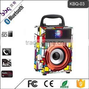 BBQ KBQ-03 3W 600mAh Mini Portable Wireless Bluetooth Speaker thumbnail-2