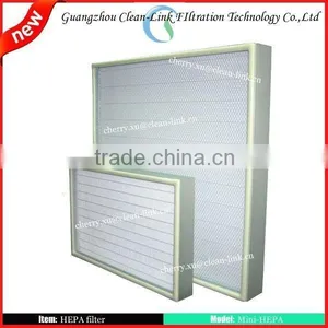 Heat-resistance Compressed Air Filter Hepa With Stainless Frame Hepa Filter Air(manufacture) thumbnail-1