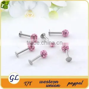 Hot Sale!fashion Colorful Labret Fake Industrial Piercing Jewelry thumbnail-1