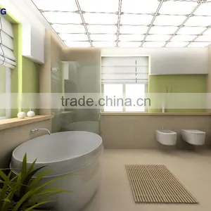 Various Pattern 600*600MM Suspended Metal Ceiling Aluminum Ceiling Board Clip In Ceiling Tiles thumbnail-3