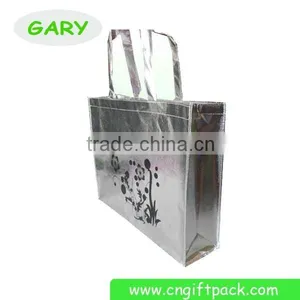 Silver Non Woven Garment Bag Non Woven Laminated Bag With Logo thumbnail-5