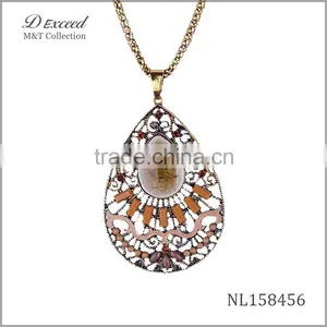 Floating Pendant Necklace,new Multiple Pendants Necklace thumbnail-1