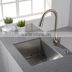 CUPC Certificate Direct Manufacturer Handmade Single Bowl Stainless Steel Kitchen Sink With Single Drainer --4944R thumbnail-5
