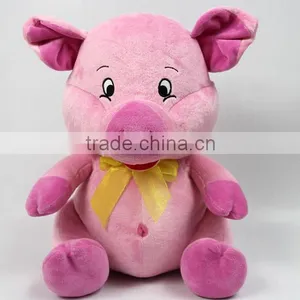 Luckiplus Hot Sale First Class Adorable Pink Pig Family Safe Technology Toy For Kids thumbnail-3