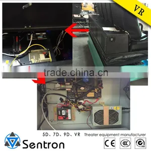 2016 New Design 3 Seats VR Cinema Equipment With VR Glasses Virtual Cinema Simulator thumbnail-4