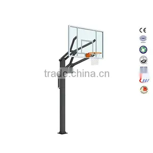 Height Adjustable Inground Basketball Hoop thumbnail-1