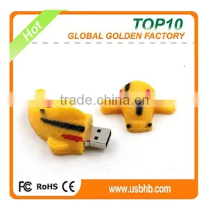Cheap PVC Gold Fish Usb Flash Drive thumbnail-3