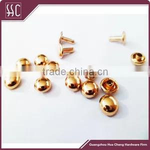 Metal Mushroom Cap Rivets for Handbags thumbnail-1