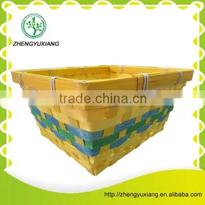 Rectangle Bamboo Vegetable Basket thumbnail-2
