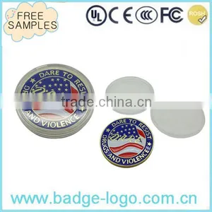 Ameraica Army Newest Customized Metal Coin Bezel thumbnail-5