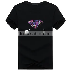 Wholesale Men Apparel Gym Compression T Shirts Short Sleeve Tops Bodybuilding Muscle Fitness Wear Sport Tshirts thumbnail-6