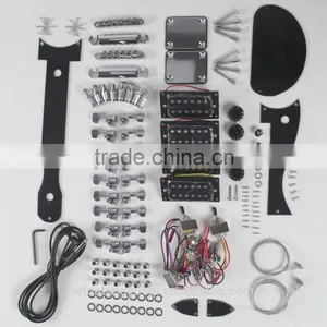 Double Neck Unfinished DIY Electric Guitar Kit thumbnail-6