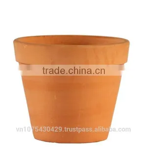 Round Terracotta Pots Wholesale, Cheap Ceramic Flower Pots thumbnail-1
