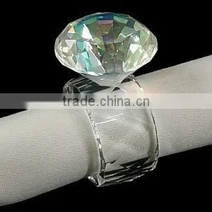 Rainbow Color Diamond Napkin Holder Crystal thumbnail-1