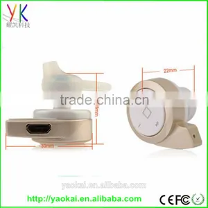 Mini Stereo Bluetooth Headphone Headset Earphone thumbnail-3