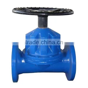 Cast Iron Hand Wheel DN100 PN16 SAUNDERS DIAPHRAGM VALVE thumbnail-3