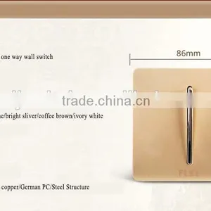 Top Quality PC Material Switch 1 Gang 1 Way Switch thumbnail-4