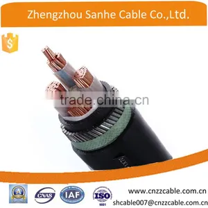 0.6/1Kv CU/AL XLPE Insulation STEEL WIRE Armoured URD POWER Cable thumbnail-1