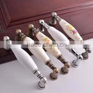 96mm 128mm American Style Ceramic Kitchen Cabient Drawer Handle thumbnail-6