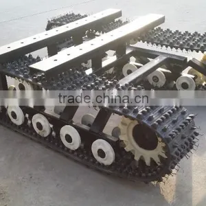 Rubber Track Chassis Rubber Track Undercarriage thumbnail-1