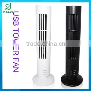 Summer Gifts Portable USB Air Cooling Tower Fan Mini Bladeless Fan Table Laptop thumbnail-1