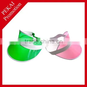 Cheap Plastic Sun Visor Hat for Promotion Gift thumbnail-1