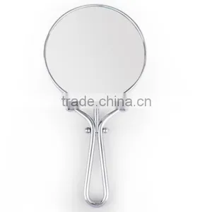 High Quality Makeup Mirror With Handle / Folding Comestic Mirror / Princess Mirror thumbnail-5