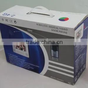 Auto Record 7"TFT Wired Security Smart Video Door Phones With Memory thumbnail-2