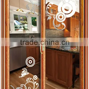 New Aluminum Frame Door for Kitchen Glass Insert Aluminum Door thumbnail-4