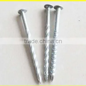 1-4" Galvanized Twisted Shank Wooden Pallet Nails thumbnail-1