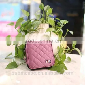 Fashion Purple 32 Capacity PVC Fabric DVD Case CD Holder Personalized cd Case Multi Disc Dvd Cases thumbnail-3