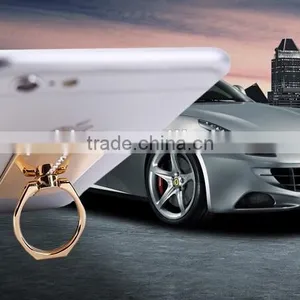 Universal Mobile Cell Phone Ring Holder Stand for Smart Phone Diamonds Metal Phone Holder thumbnail-2