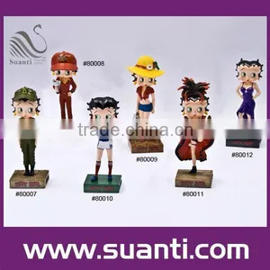 Sport Betty Boop Polyresin Art Craft Gift thumbnail-3