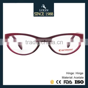 Fashion Womens Acetate Cat Eye Optical Eyeglasses Frames Elegant Temple for Lady's Eyewear Glasses X1177 thumbnail-2