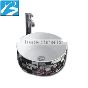 Fashion Design Coloured Simple Style Decorative Wash Basins thumbnail-1