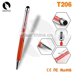KKPEN 2015 New Model Bling Diamond Shining Crystal Ballpoint Pen/Capacitive Screen Touch Stylus Pen thumbnail-2