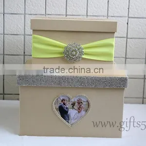 Elegant Wedding Gift Card Box in Handmade thumbnail-1