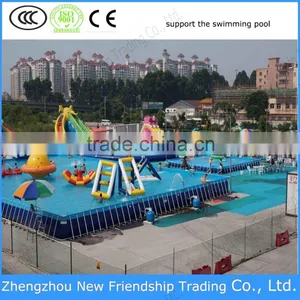 China Pvc Tarps Fabric Support Swimming Pool With High Quality thumbnail-4