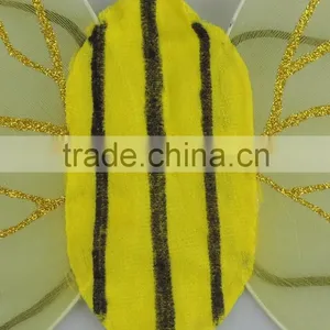 Square Bee Dress Wings Kids Girls Halloween Costume thumbnail-5