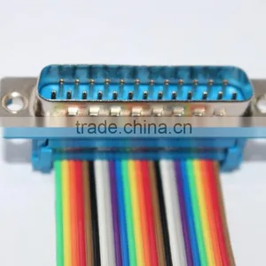 High Quality/ Cheap Price DB-25M-ET Wiring Harness Processing Wire Spring y Terminal and Connector thumbnail-6