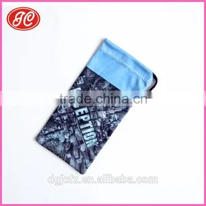 OEM Logo Custom Digital Printing Eyeglasses Pouch thumbnail-1