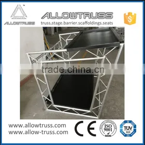 Handy Safe Aluminum DJ Adjustable Folding Table thumbnail-4